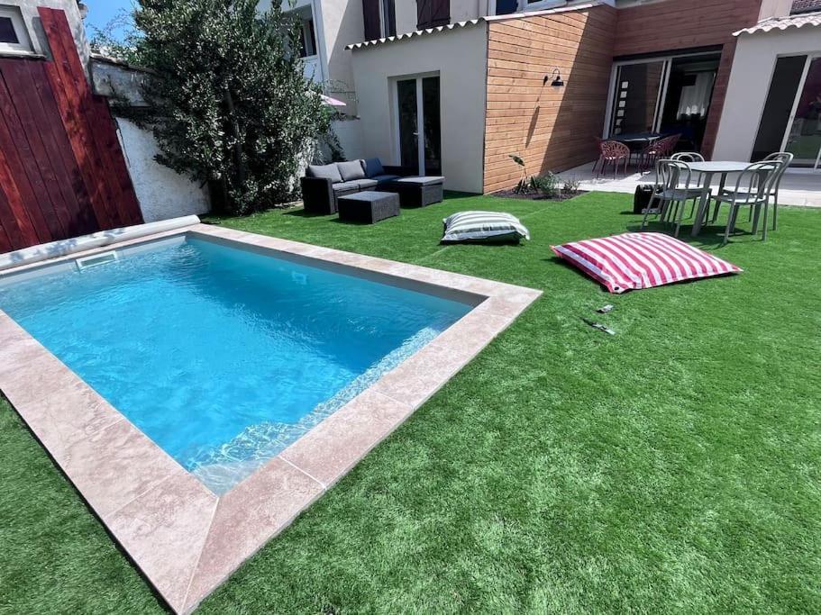 נרבון Maison Climatisee, Piscine, A 5 Minutes Des Grands Buffets מראה חיצוני תמונה
